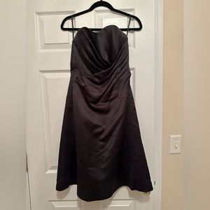 Women’s Strapless Black Dress, Impression Bridal, Size:8